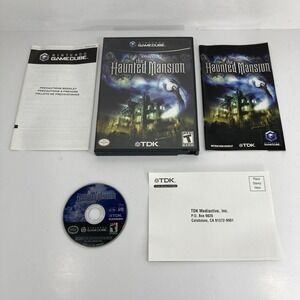 Disney's The Haunted Mansion (Nintendo GameCube 2003) Complete in Box CIB Tested